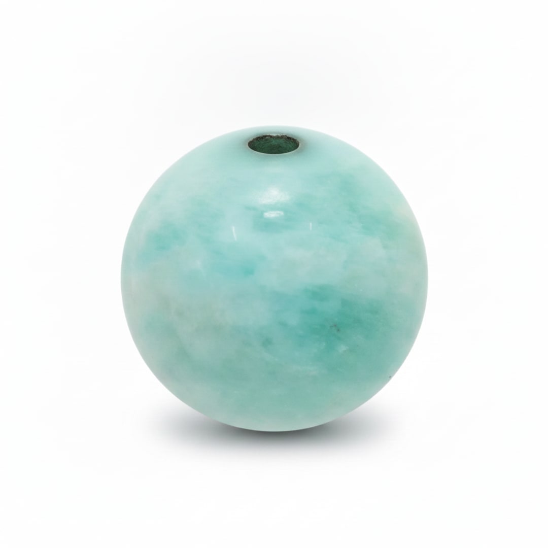 Amazonite / Half Drilled