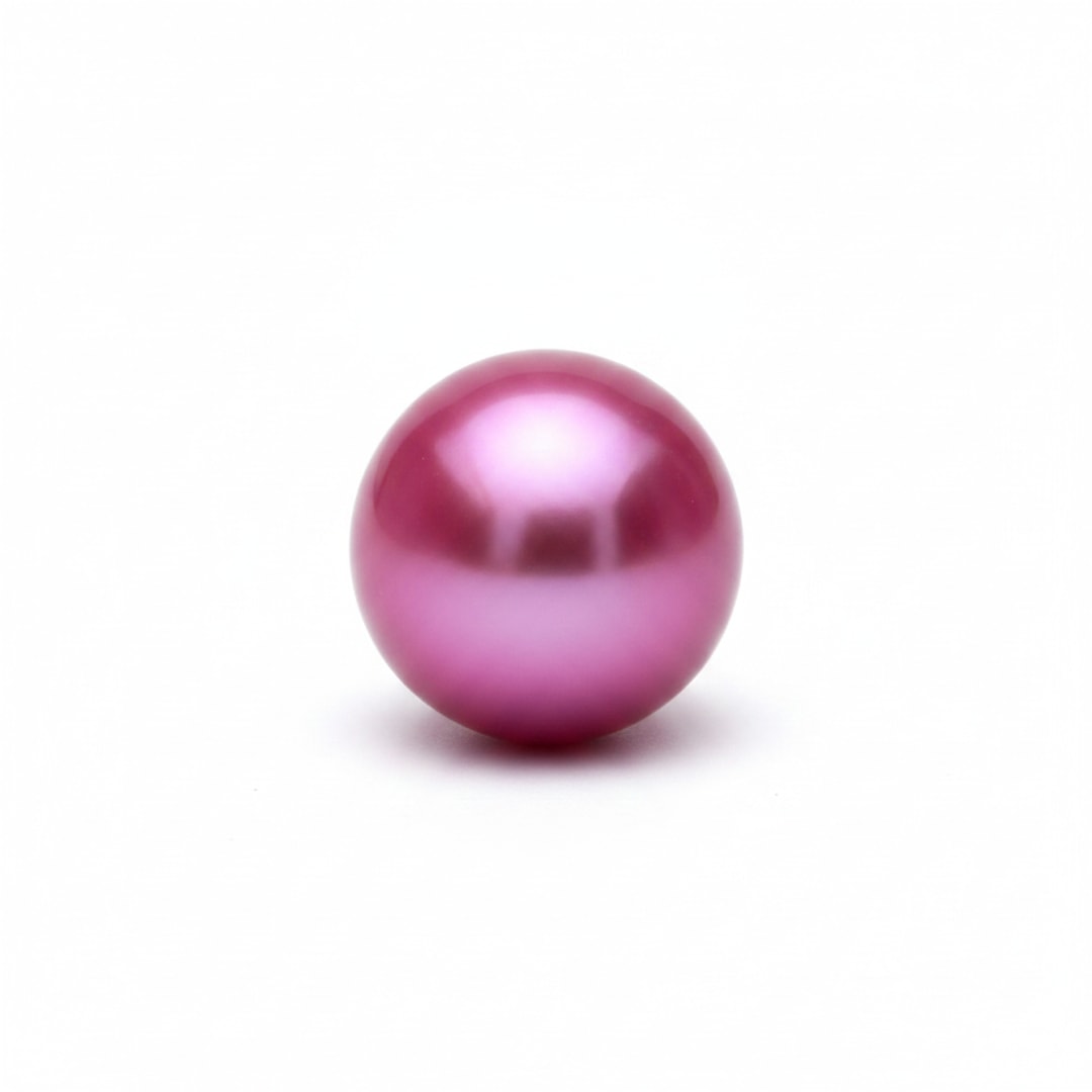 Fuschia loose Edison pearl 9-11mm