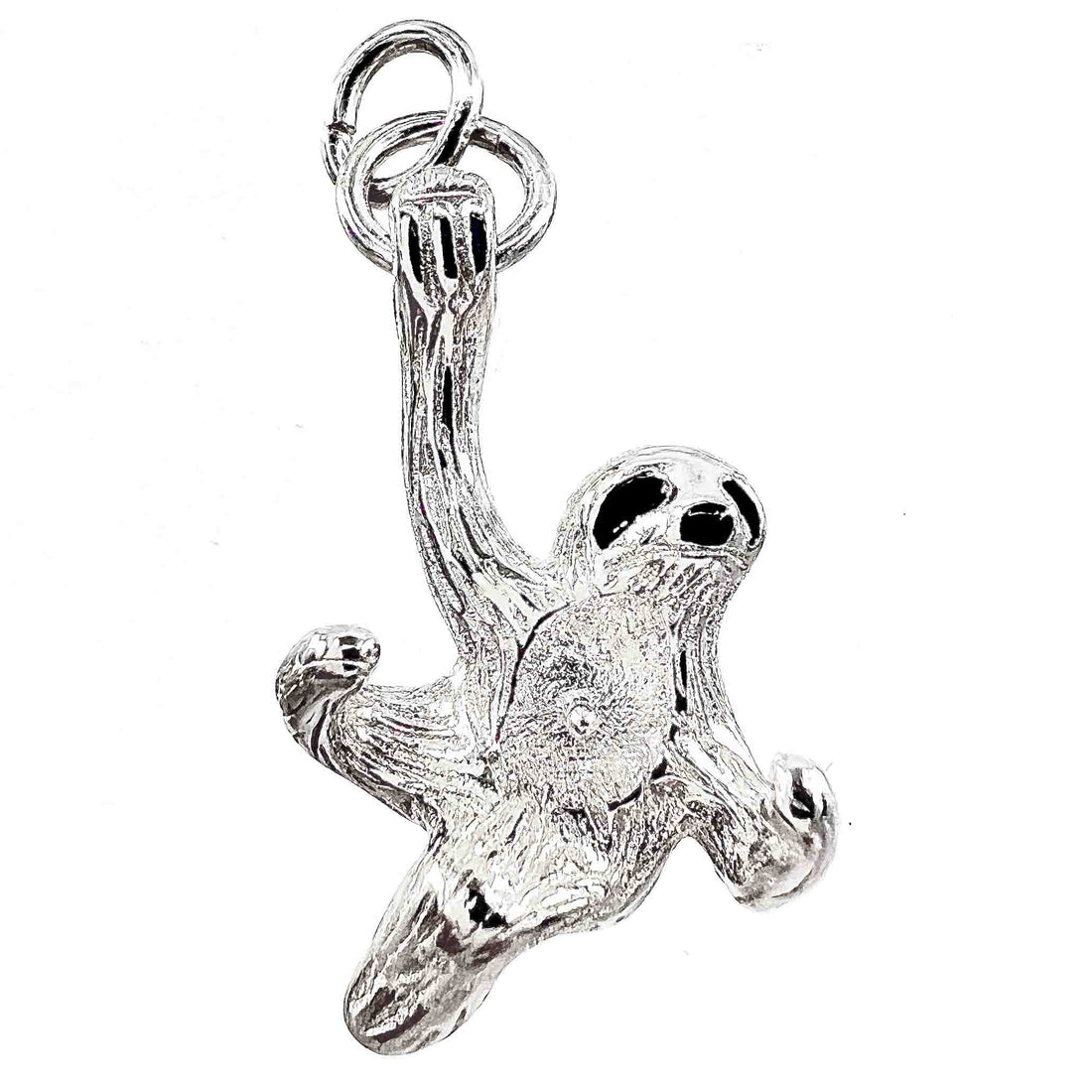 DIY Mount Pendant - 925 Sterling Silver Hanging Sloth
