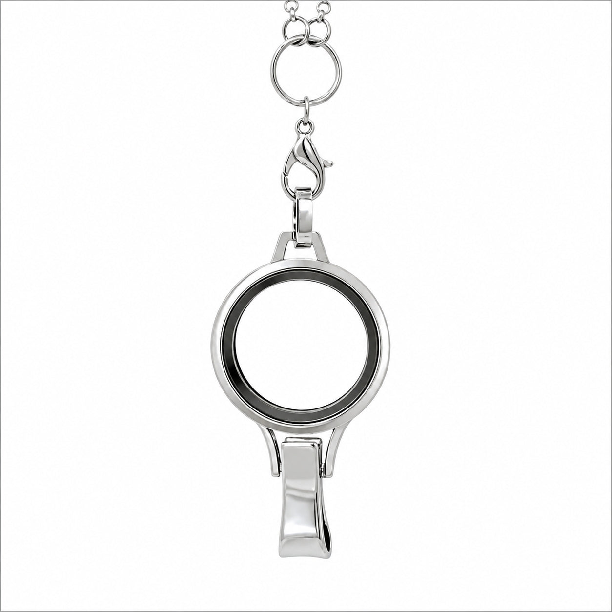 Anillo Display Terciopelo Negro Individual