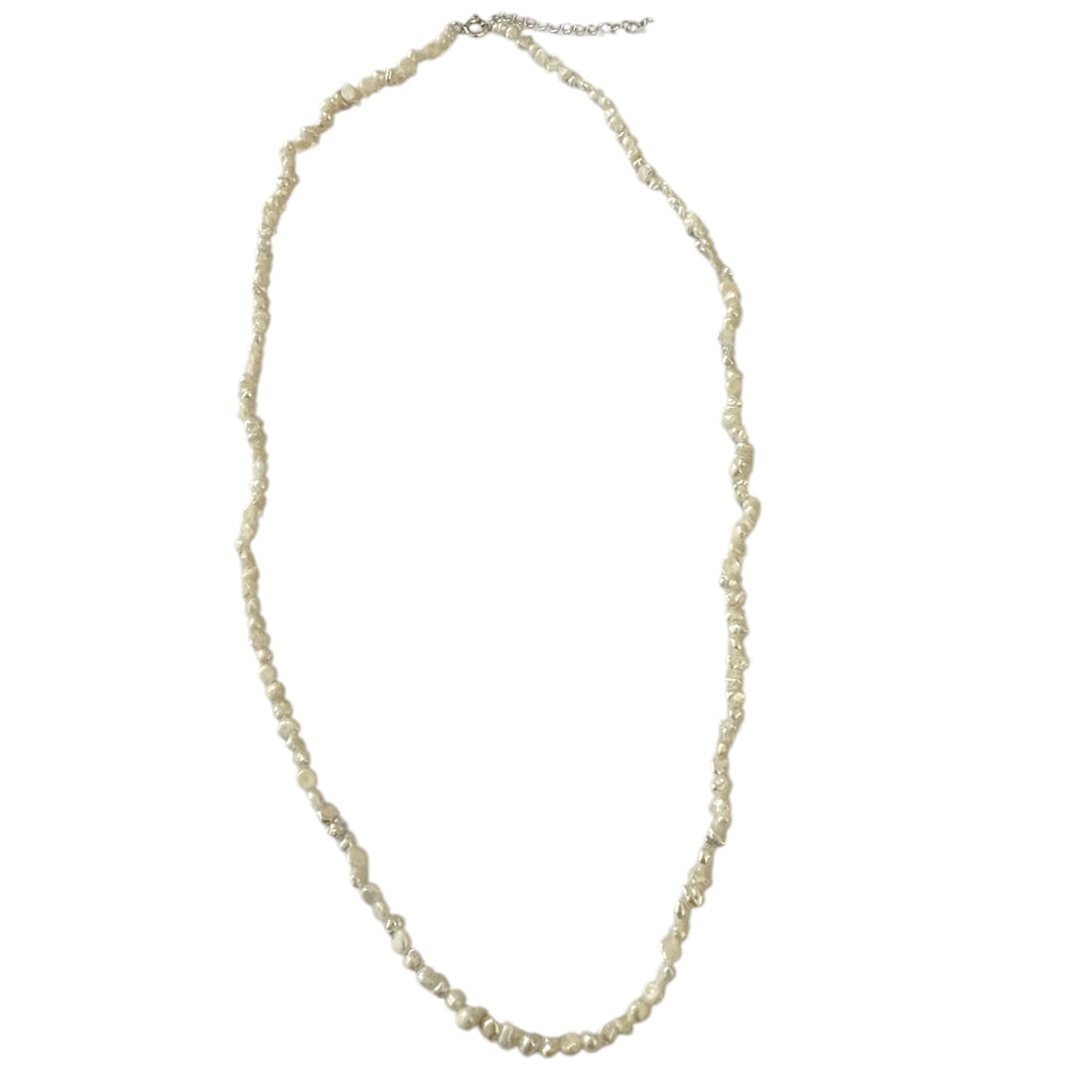 Jewelry Set - Natural Baroque Baby Pearl Necklace 20&quot;