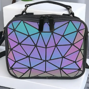 Flash Purse - Travel / Lunch Box Style Luminous Holographic