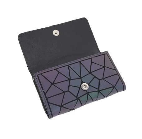 Flash Purse - Wallet Style w/chain Crossover Luminous Holographic