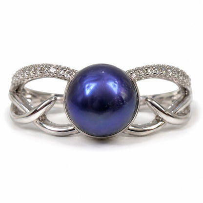 DIY Mount Adjustable Ring - 925 Sterling Silver Harmony Twist