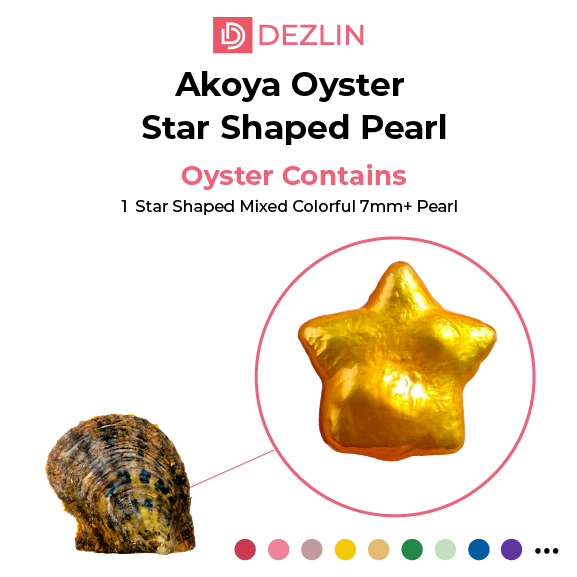 AKOYA OYSTER - Star Shaped Pearl