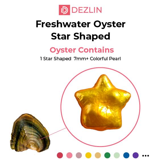 Freshwater Oyster - Star Shaped Pearl