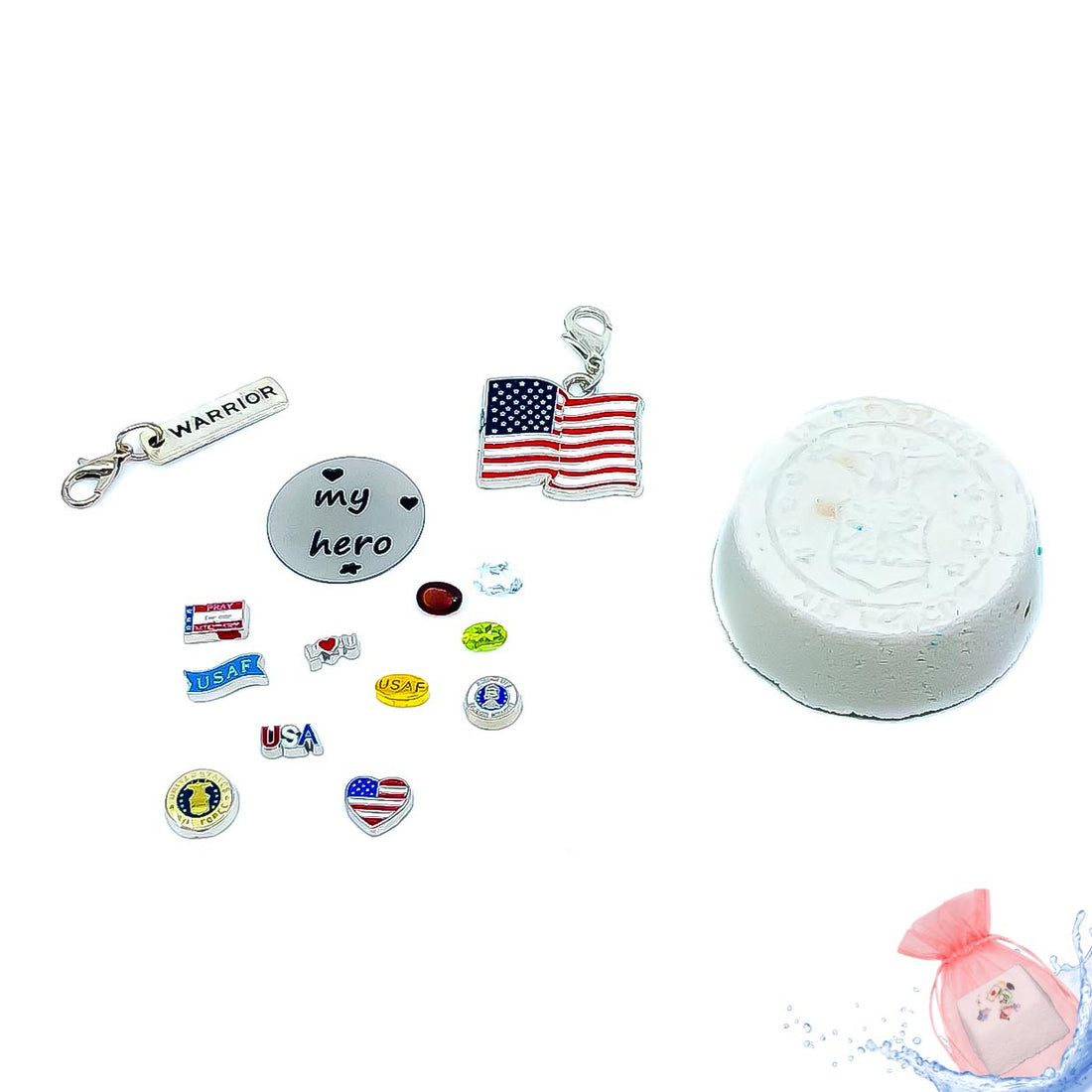Air Force Themed Charm Drops Default