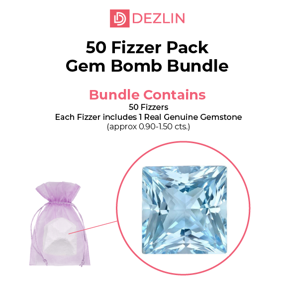 Gem Bomb 50 Pack Saver Bundle (más de 70 quilates)