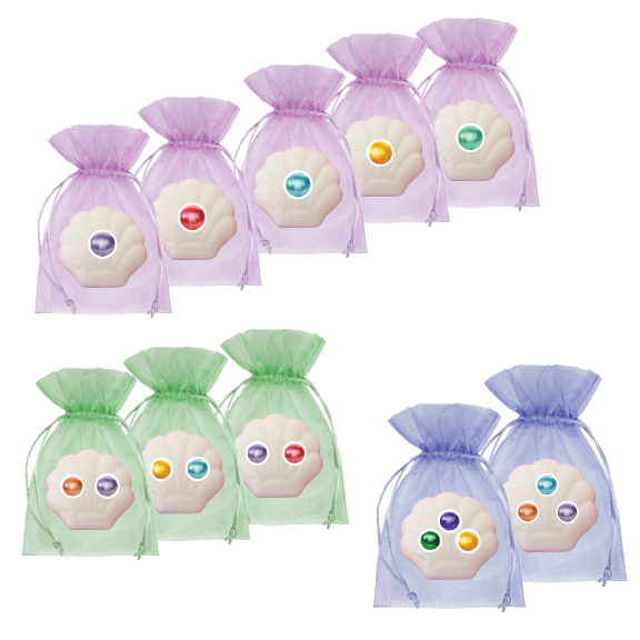 Pearl Bomb Bundle 5 Singles 3 Twins 2 Triplets (17 Pearls)