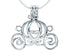 Carriage Silver Plated Cage Pendant Default