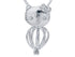 Kitty Silver Plated Cage Pendant Default