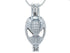 Spiderman Face Silver Plated Cage Pendant Default
