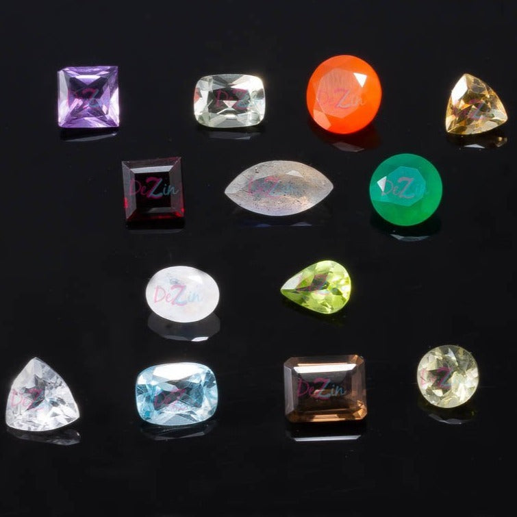 Triple AAA Loose Real Gemstone Mix (50 quilates aprox.)