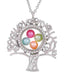 Tree of Life Glass Plated Locket Fits up to 8mm pearls gems Default