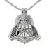 Silver Darth Vader Silver Plated Cage Pendant Default