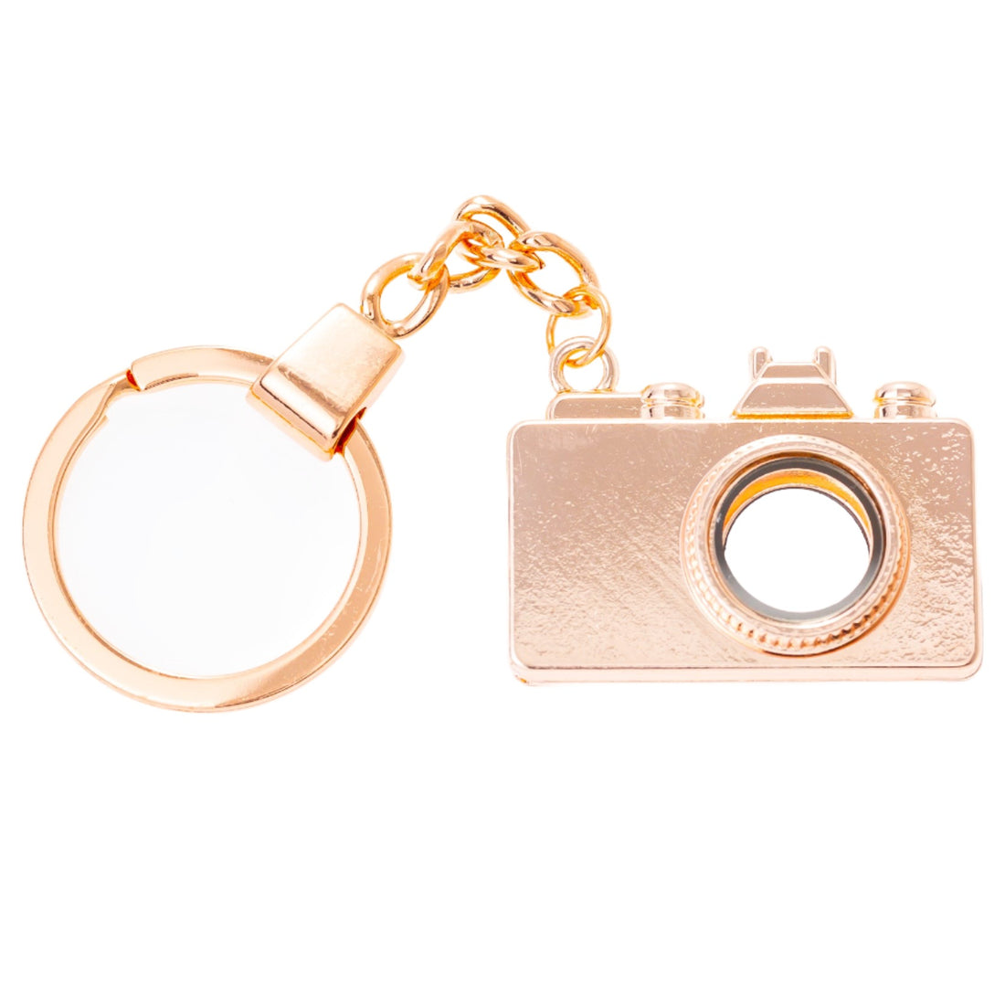Camera Keychain Rose Gold Locket Default Title