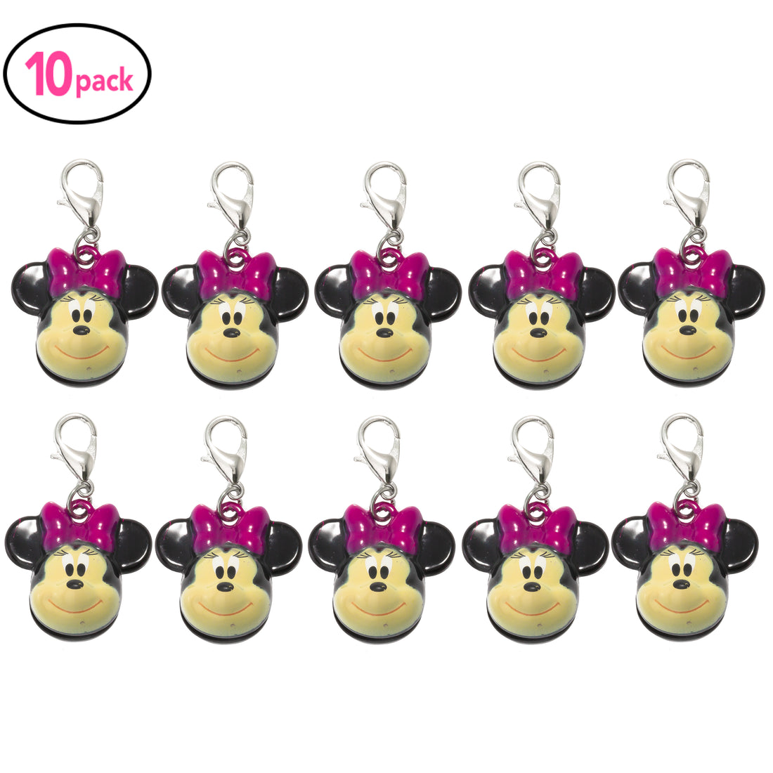 Dangle Clips - Minnie Mouse (10 Pack)