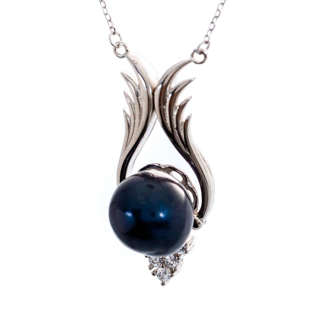 Clasping Wings .925 Sterling Silver Pendant Mount Default Title