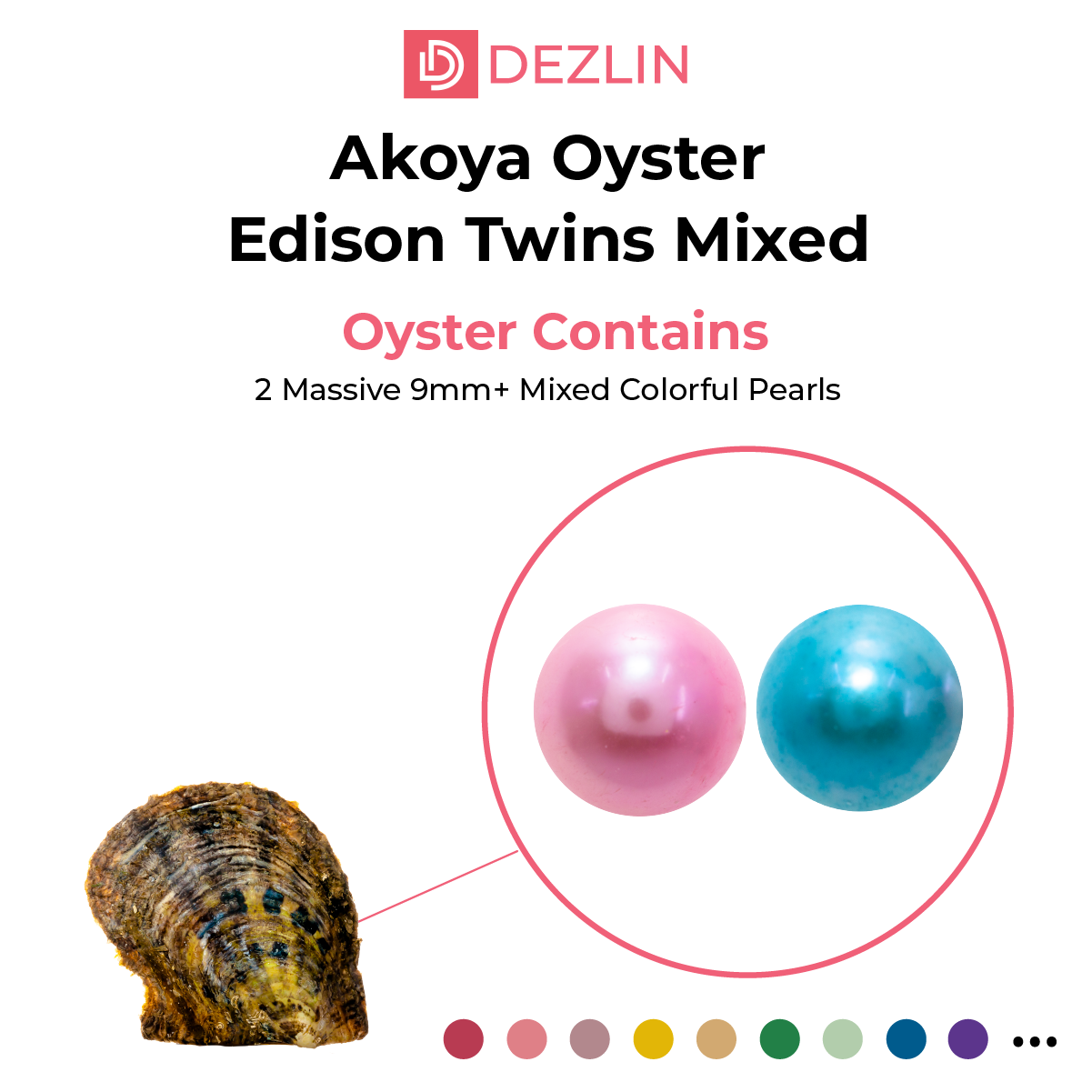 Akoya Oyster - Edison Pearl 8+mm
