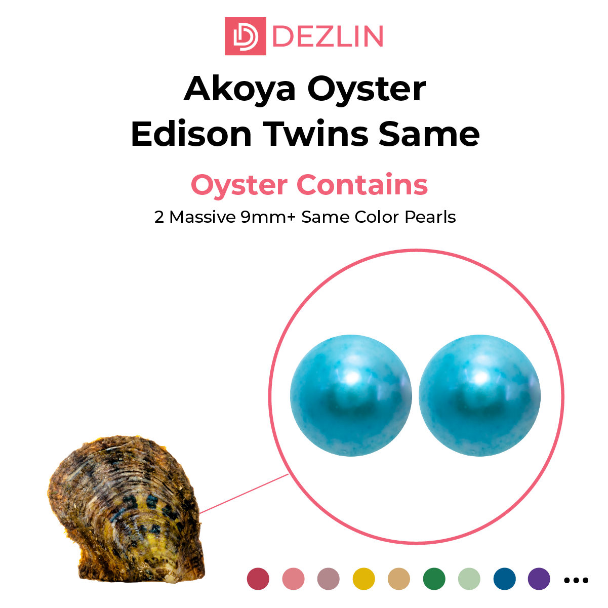 Akoya Oyster - Edison Pearl 8+mm