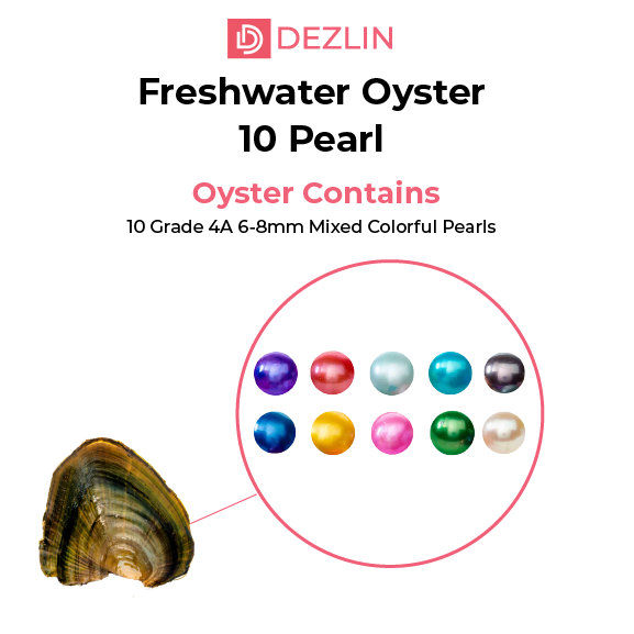 Freshwater Oyster with Round Pearls