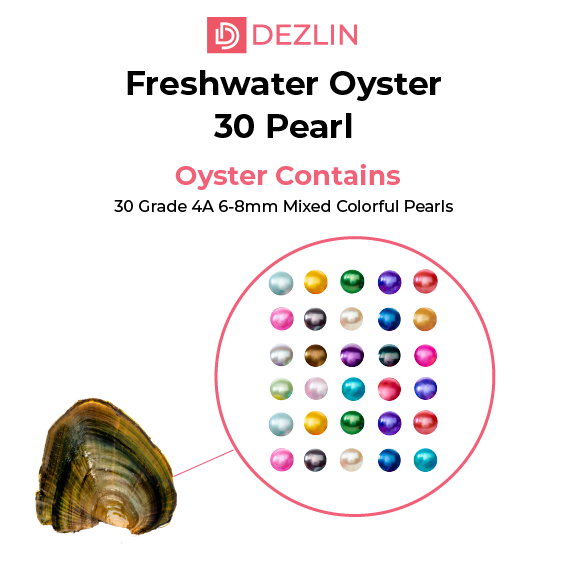 Freshwater Oyster with Round Pearls